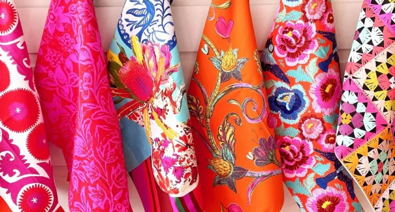 Gorgeous Vibrant Tea Towels from Anna Chandler