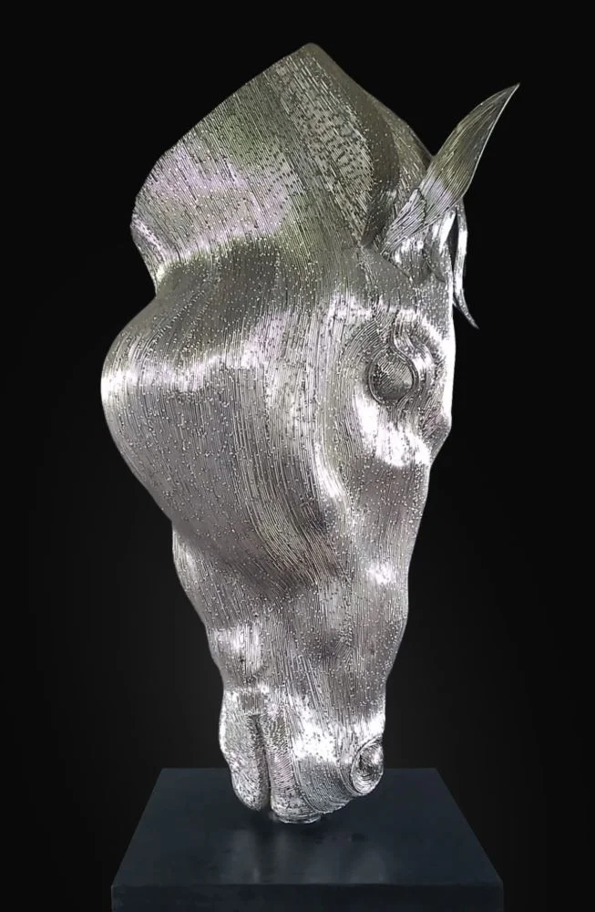 Horse Head Sculpture