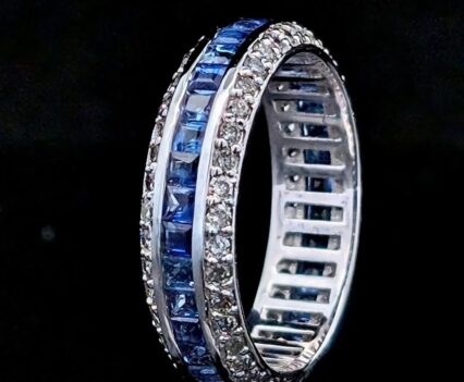 Sapphire Eternity Ring