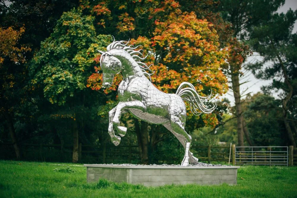 luxury horse sculptures