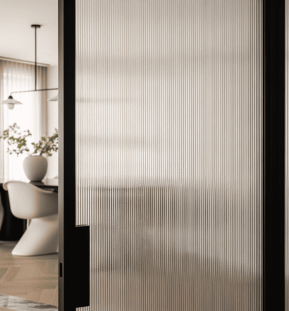 Reeded Glass