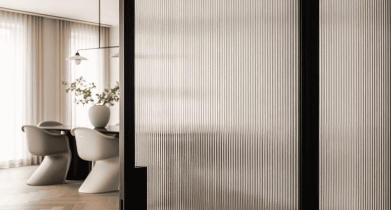 Reeded Glass