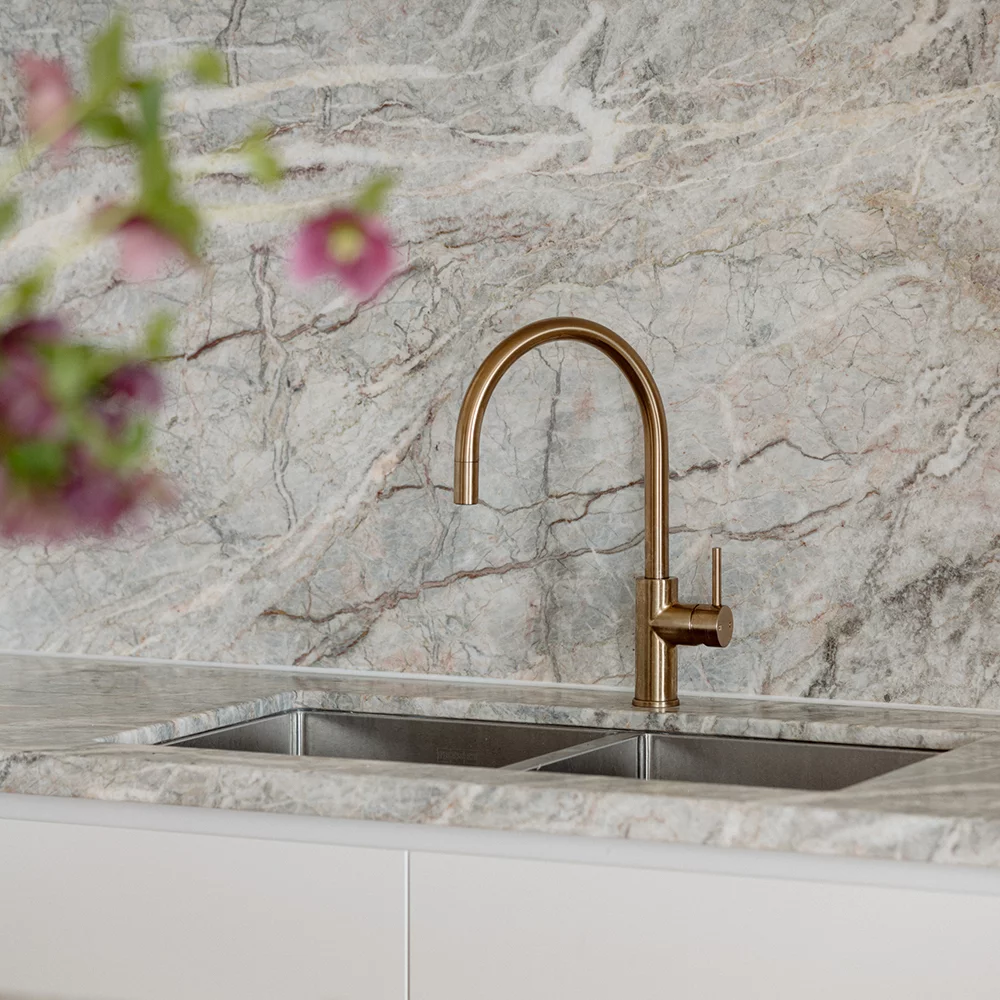Luxury kitchen tapware by Faucet Strommen