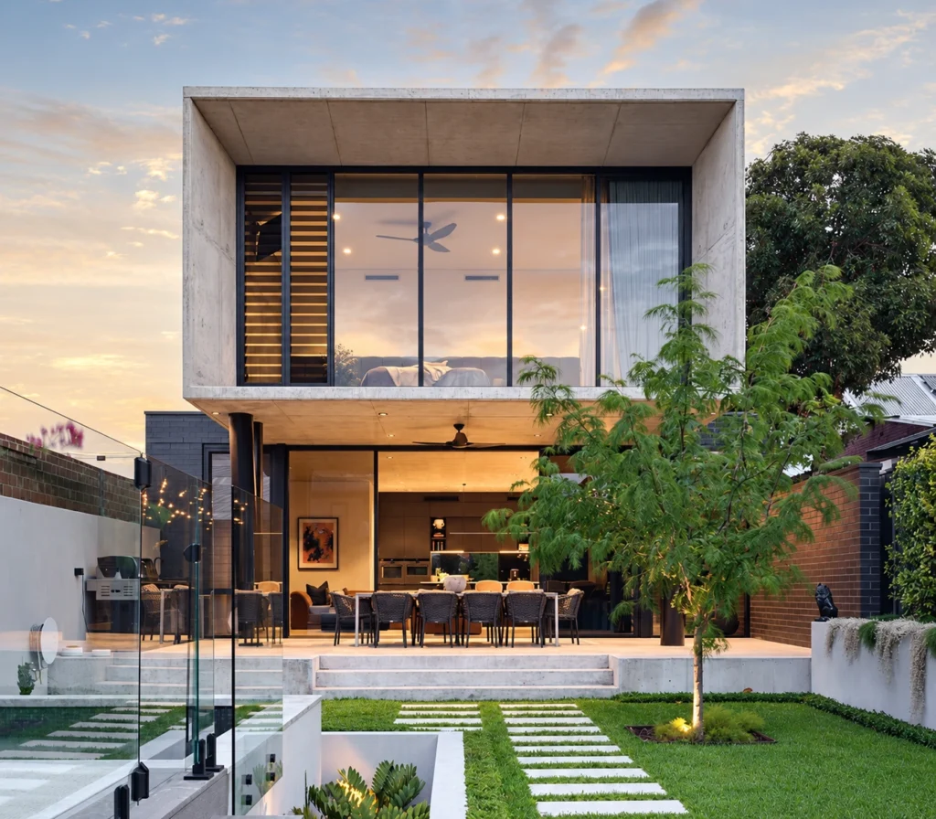 House Design for Narrow Block