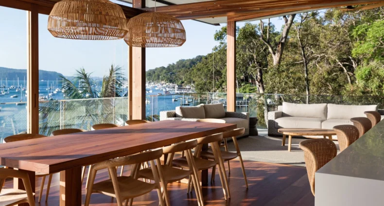 Waterfront house renovation Australia