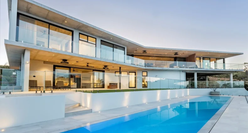 Eagle Bay brutalist home