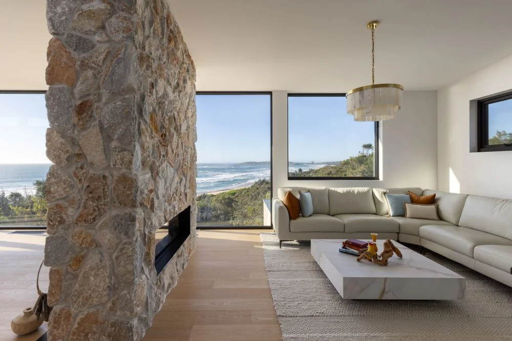 large contemporary coastal home