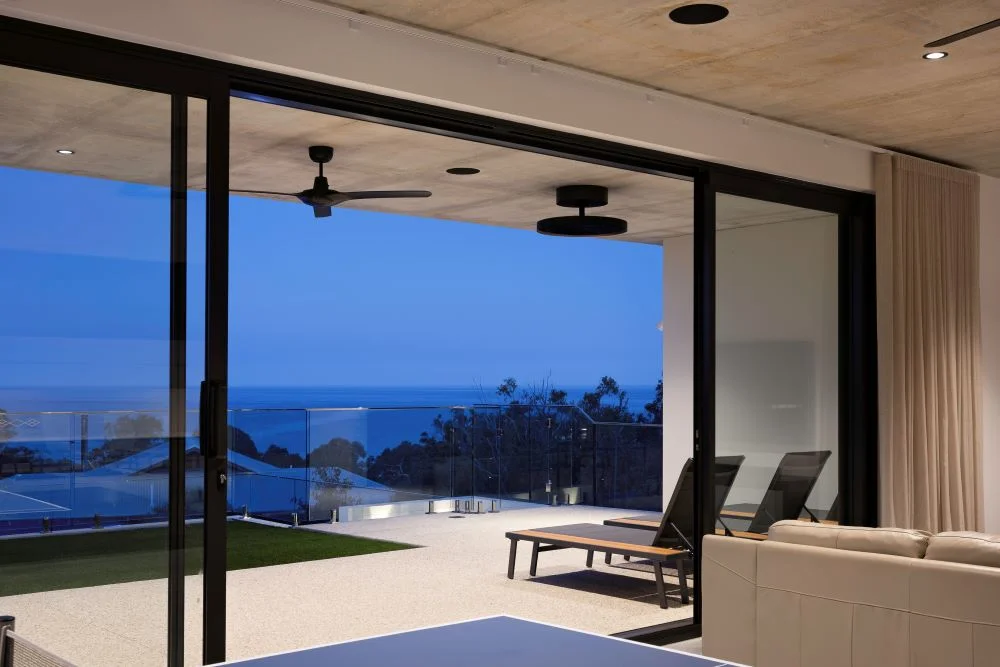 coastal brutalist house
