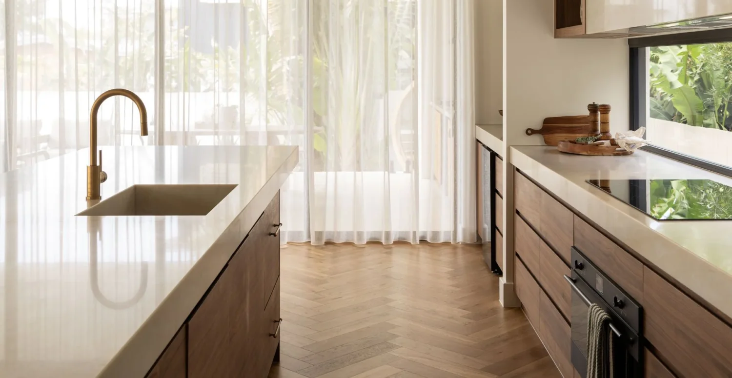ABI Interiors Antique Aurum in a Palm Beach coastal home