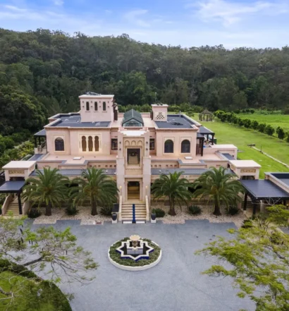 Image of Magnificent Moroccan Inspired Custom Home
