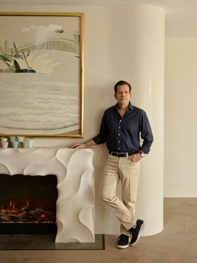 Luxury timber flooring in Sydney apartment by Thomas Hamel