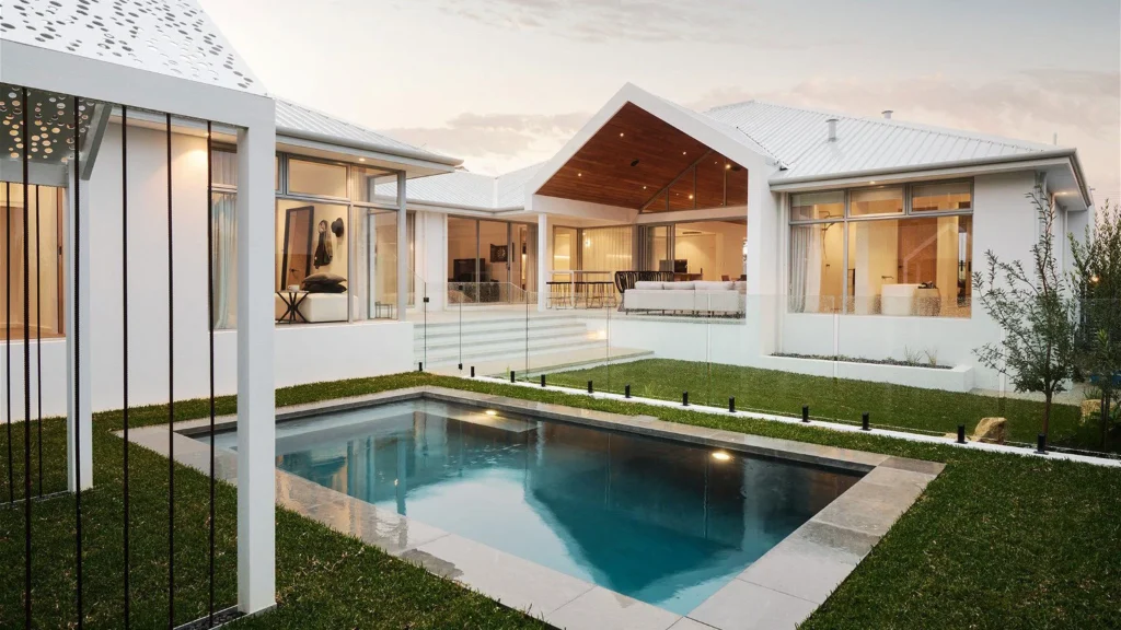 luxury beach house style home in Western Australia