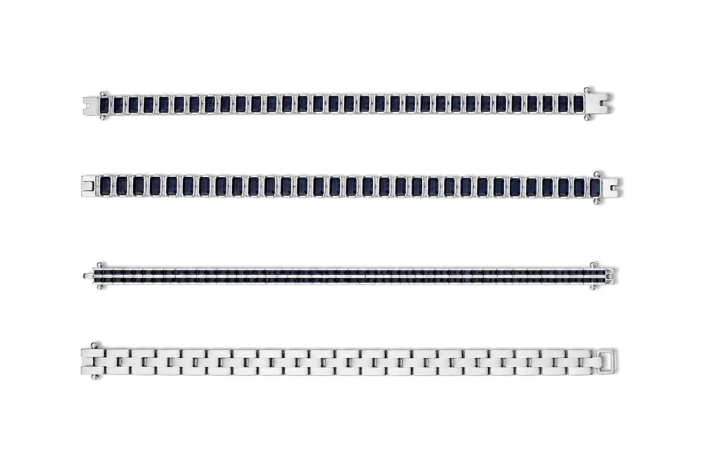 Natural sapphire men’s bracelet by Adoria Jewels Melbourne