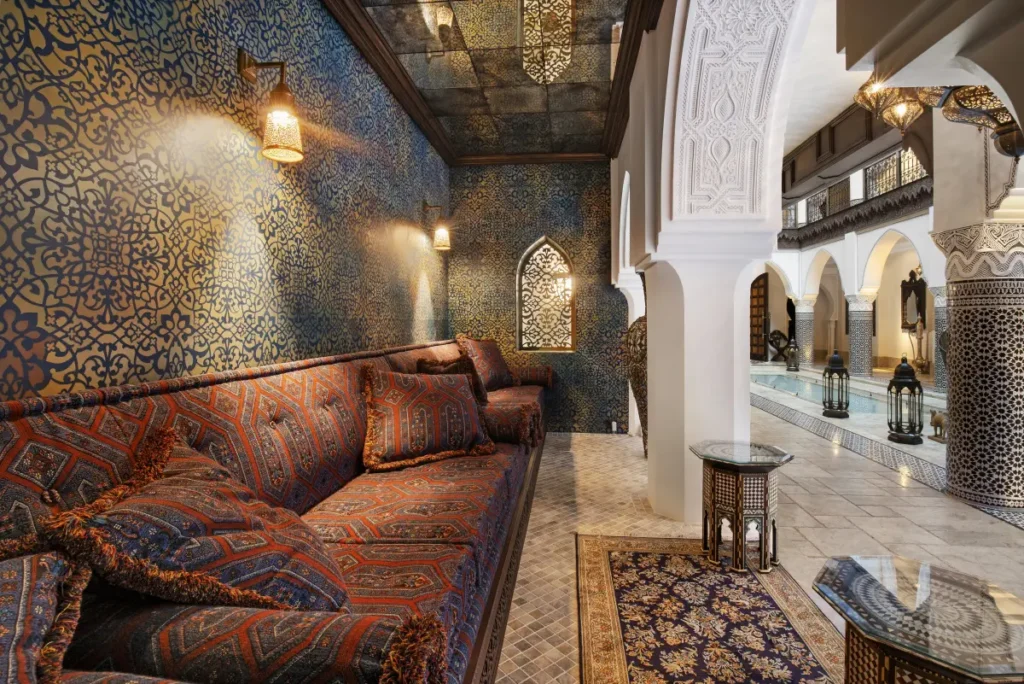 Moroccan House Pool Area