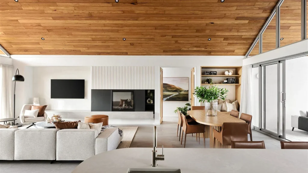 open plan family home