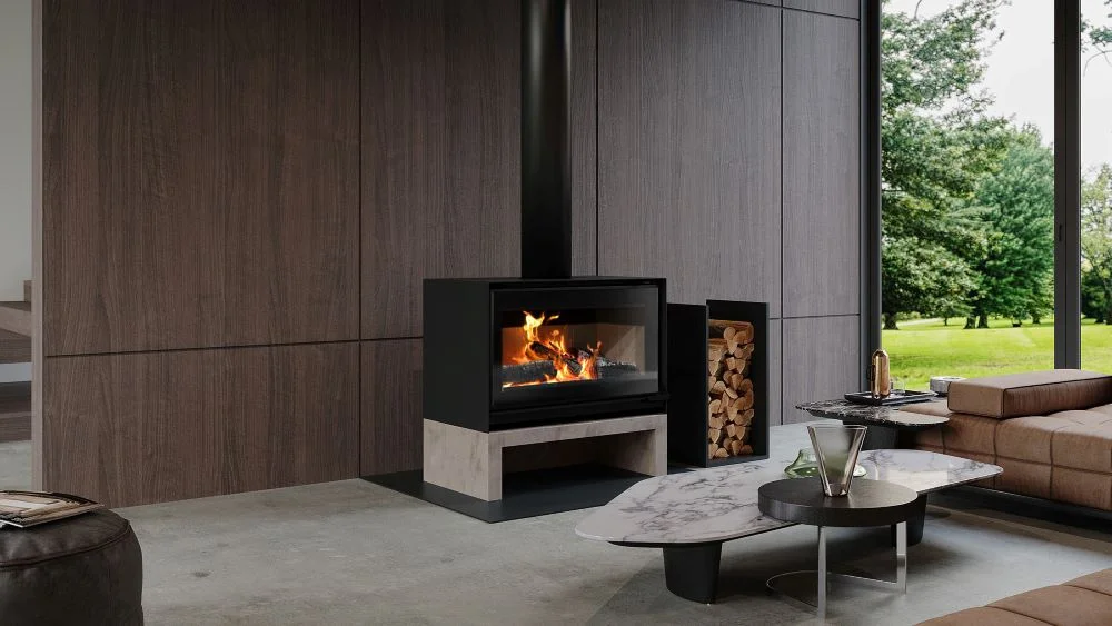 ESCEA Wood Fireplace
