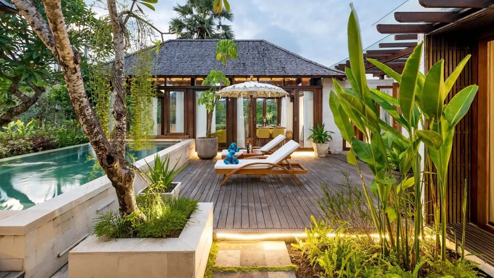 The Chands Three beachfront villa in Seminyak