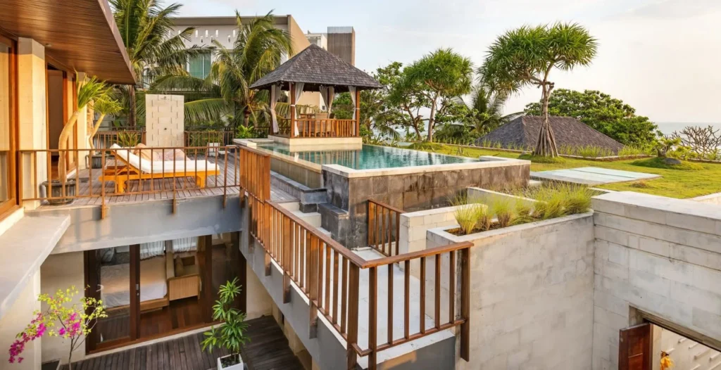 Beachfront Seminyak villa with private pool