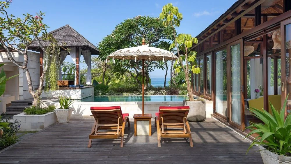 Beachfront Seminyak villa