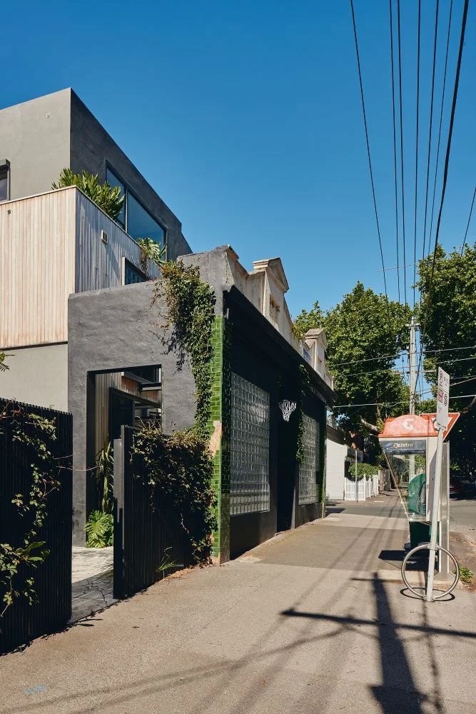 former corner shop converted into a family home