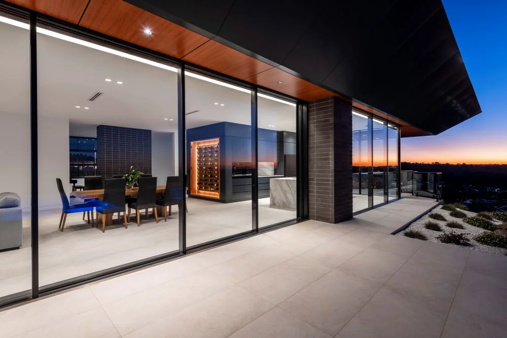 Exterior of Central Tablelands home with high performance windows by Evolution Window Systems