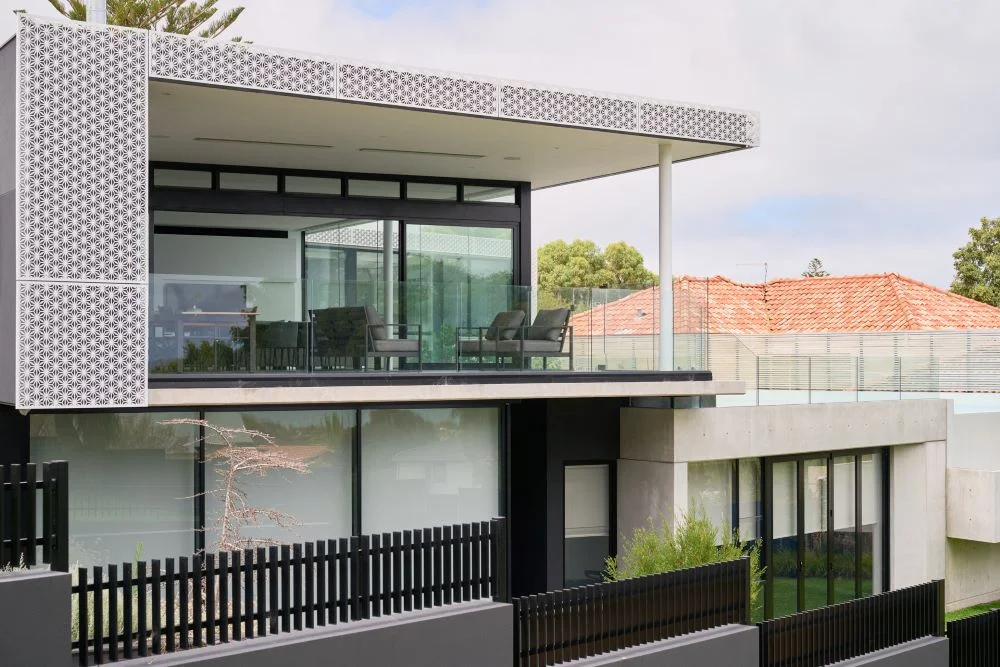 concrete and glass home in Western Australia