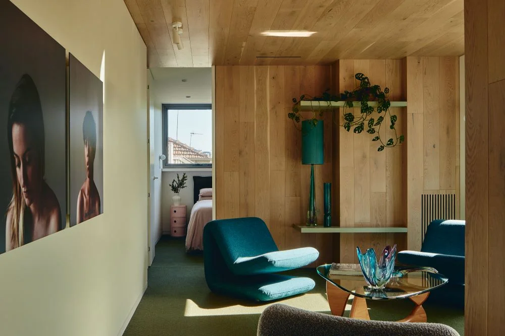 home with discreet integrated climate control