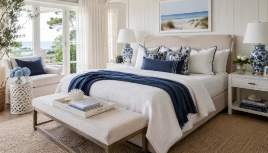 How to Get the Hamptons Bedroom Look Without the Designer Price Tag