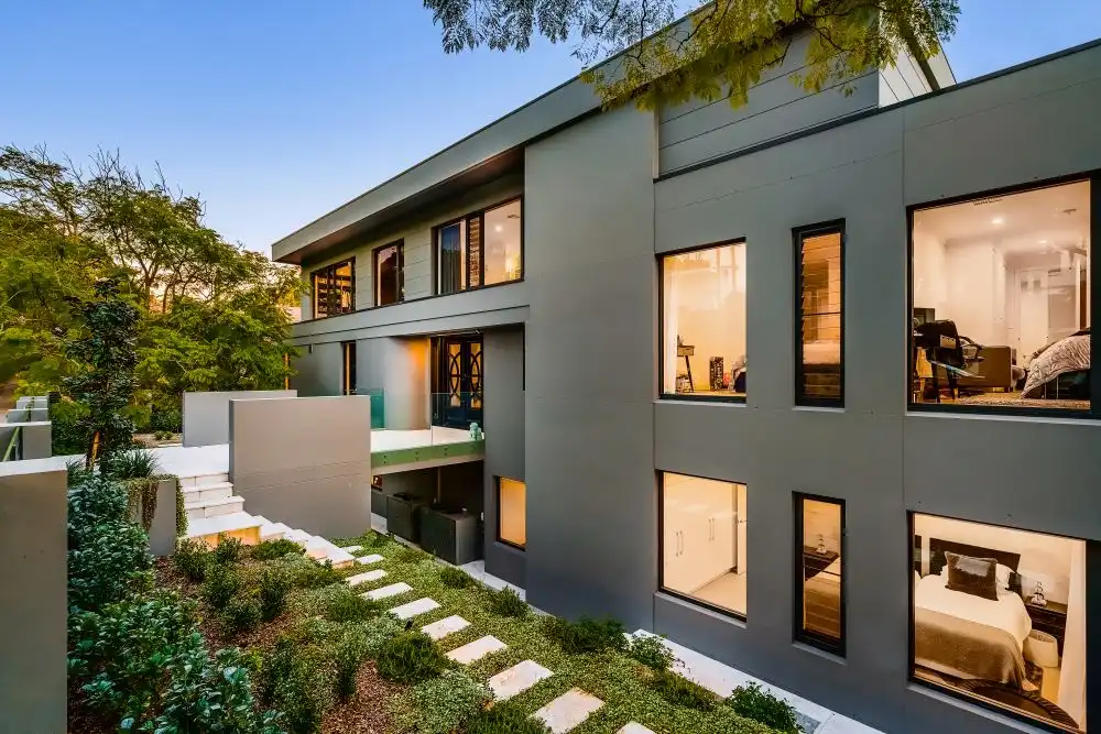 Northbridge Luxury Home Bridge to Front Door