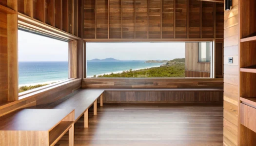 Off-Grid Coastal Home Crafted in Australian Timber
