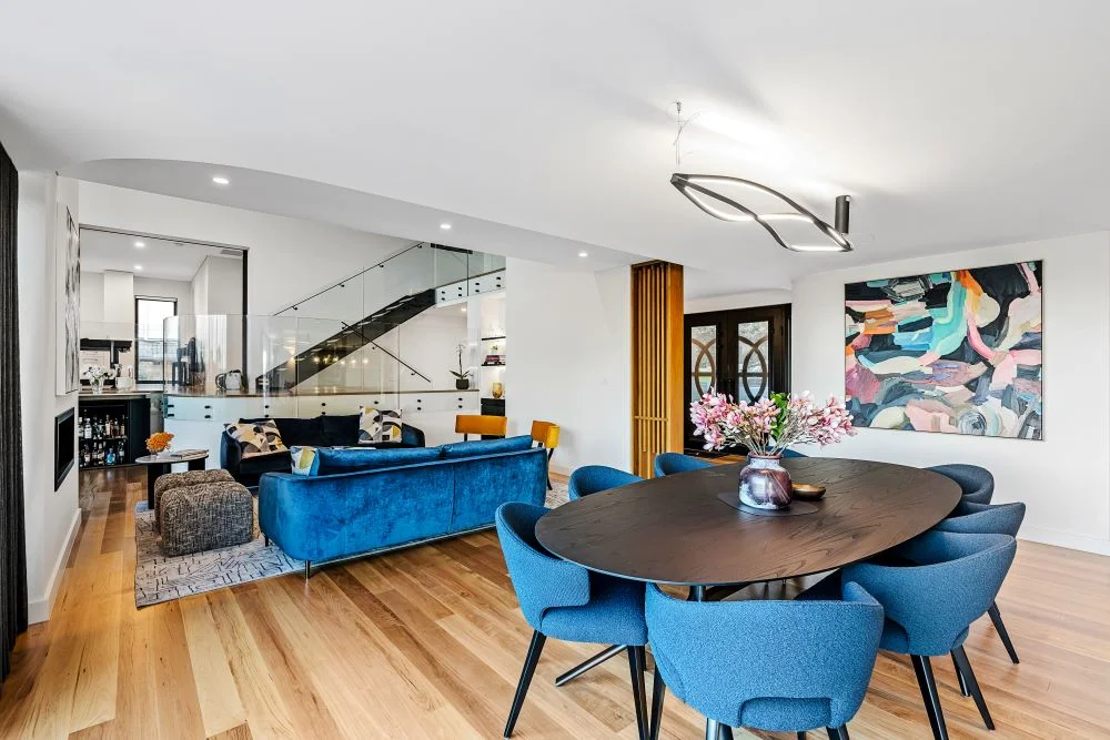 luxury home overlooking Sydney Harbour