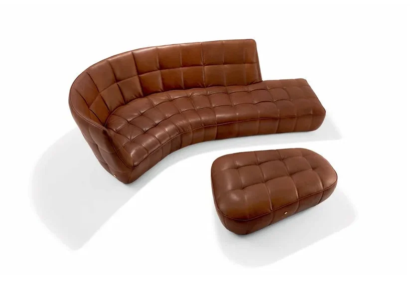Versace Home La Medusa curved sofa