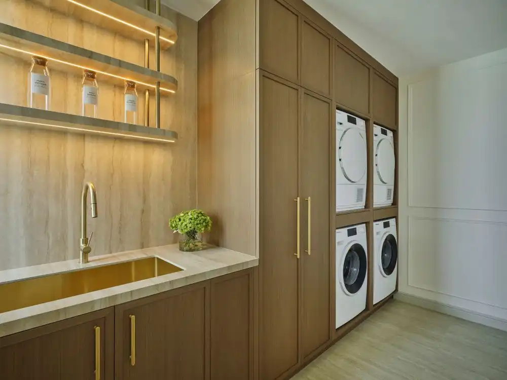 Luxury laundry in Dubai villa