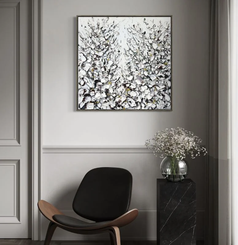 best art colours for neutral interiors