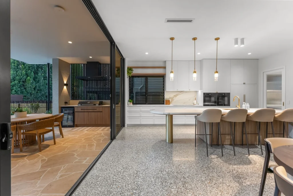 Luxury New Farm renovation by Bluechip Builders