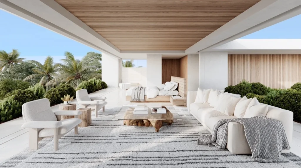Luxury outdoor entertaining area Perth