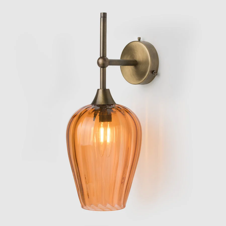 handmade glass lighting made in the UK
