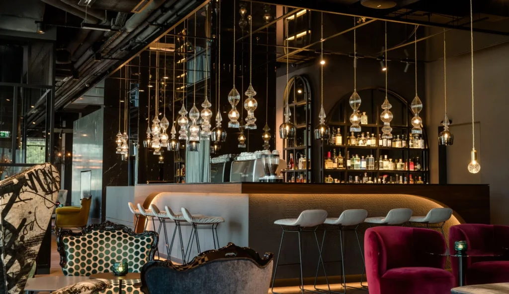 Rothschild & Bickers hand-blown glass lighting designers