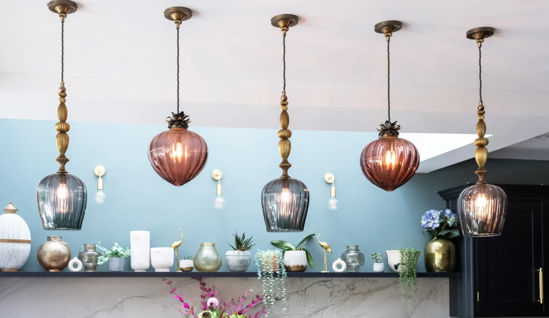 Hand Blown Glass Lighting | Inside a British Design Studio