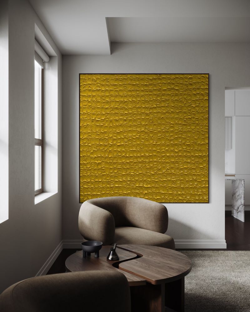 best art colours for neutral interiors