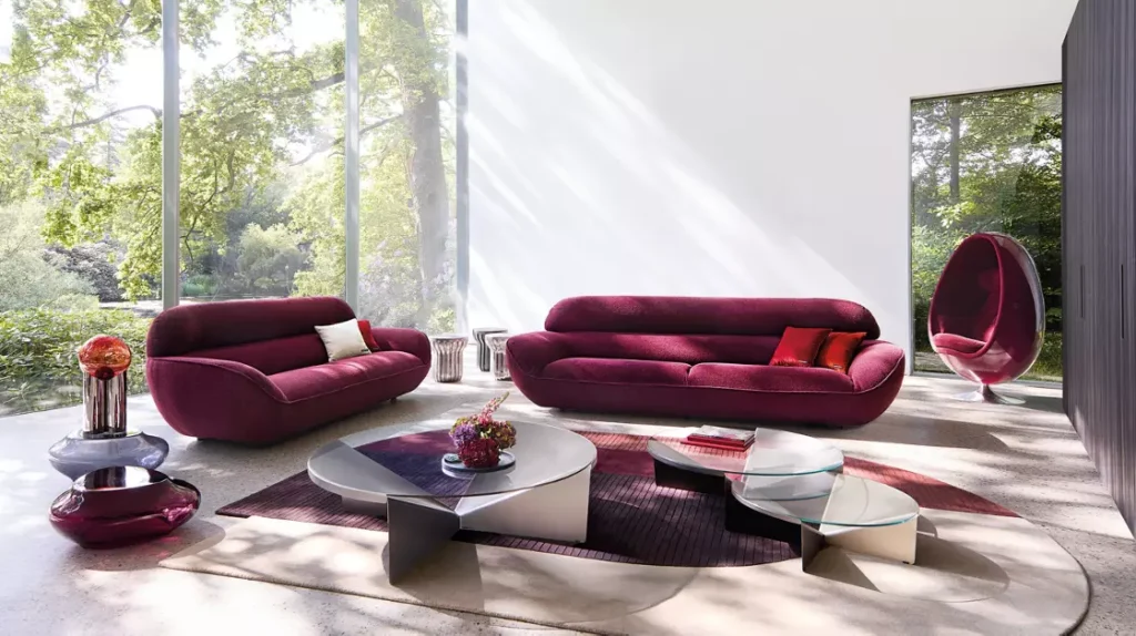 Roche Bobois Margaux sofa by Sacha Lakic