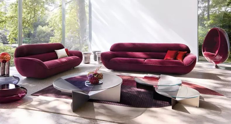 Roche Bobois Margaux sofa by Sacha Lakic
