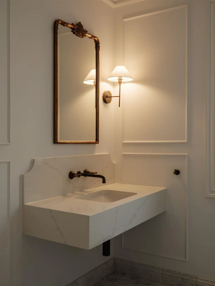 Custom bathroom vanity in Riverbend Werribee home