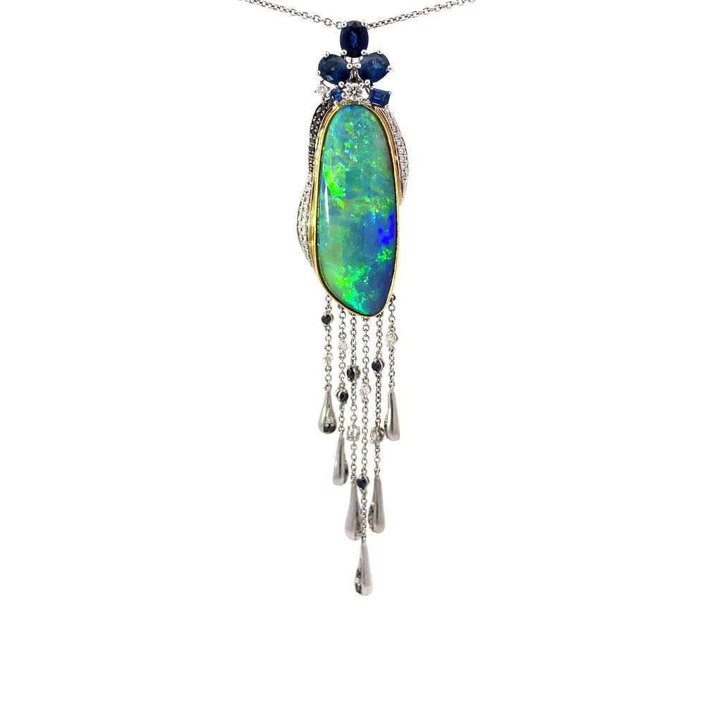 Fine opal pendant by Giulians Sydney