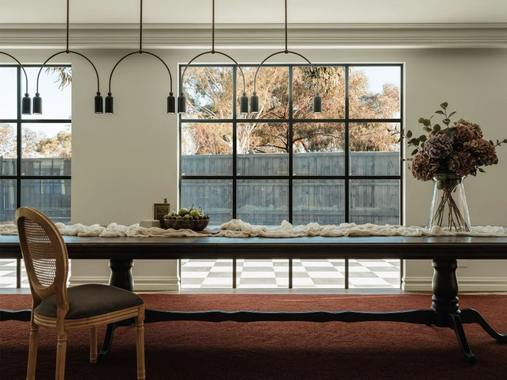 Indoor outdoor living in luxury Werribee home extension