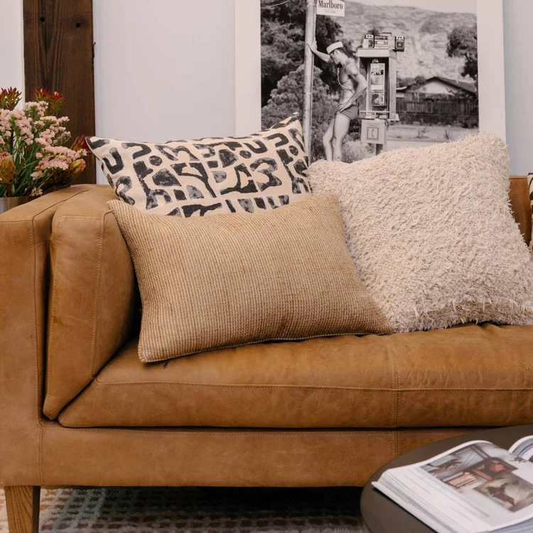 European linen texture used in Eadie Lifestyle homewares