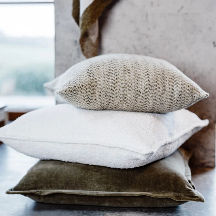 Natural linen cushions and textiles from Eadie Lifestyle
